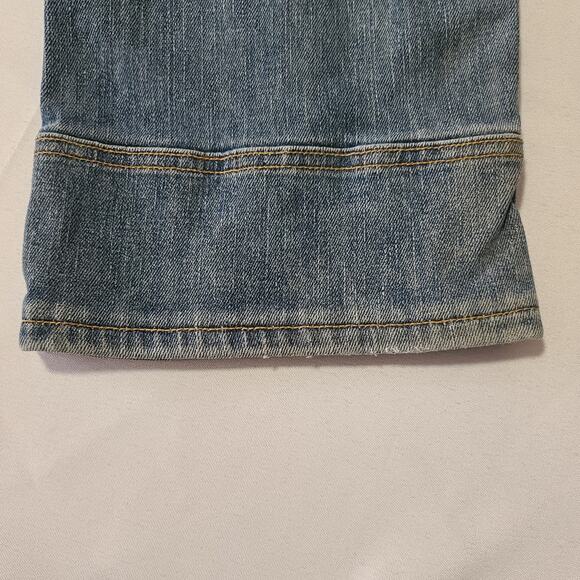 Mens Carhartt Carpenter Jeans With Knee Pad Pockets 36x34 Workwear Rugged - Picture 10 of 14